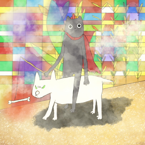 薯條貓chpiscat插畫設計 - 