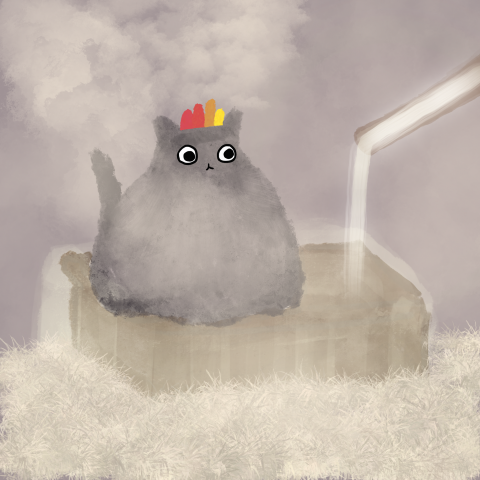 薯條貓chpiscat插畫設計 - 