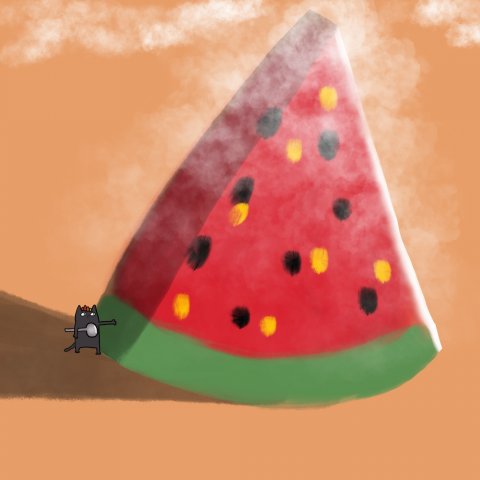 薯條貓chpiscat插畫設計 - 