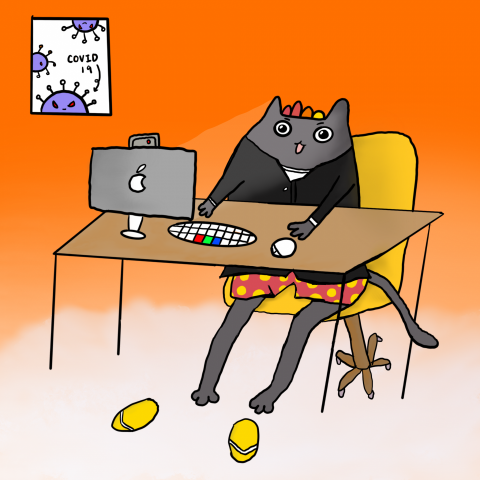 薯條貓chpiscat插畫設計 - 