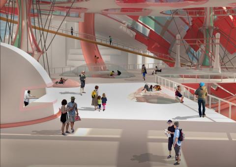 陳宜宥 - 建物設計-樂園大廳