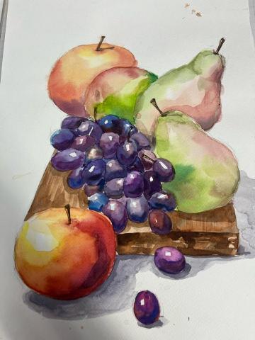 虞詠琪 - 學生水彩作品