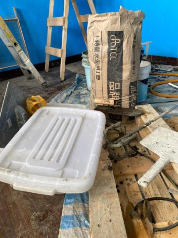 傑名工程 - 牆壁施作.