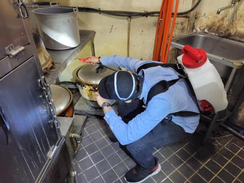 揚杰除蟲有限公司 - 餐廳廚房消毒