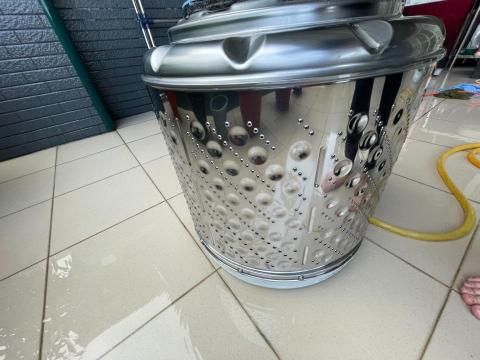 立成綜合水電空調 - 直立式洗衣機清洗完成