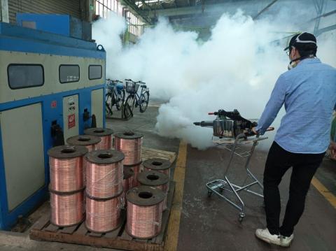 揚杰除蟲有限公司 - 工廠煙霧消毒