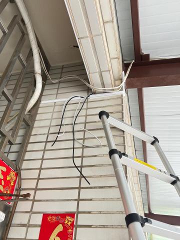 華夏通信工程 - 清水區吳厝六路線路施工前