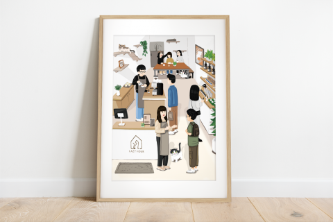 嘎設計 - 插畫設計