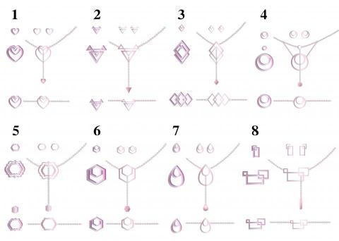 Loona Design Studio 露月設計 - 歐洲時尚配件品牌Vuch春夏新品 - 飾品套組設計
(有著作權，侵害必究)
