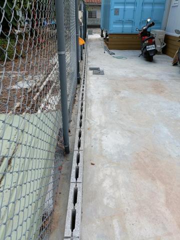 騰達工程 - 空心磚施作完成