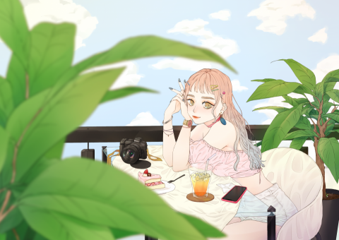 吳釉安 - 美術插圖