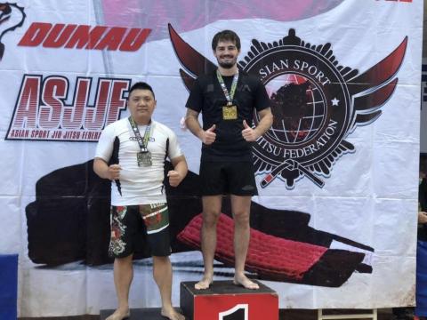 陳冠旭 - ASJJF台灣柔術公開賽NO-GI重量級亞軍