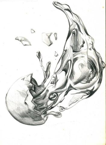 祝綵榕 - 素描練習