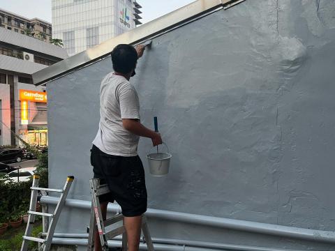 小卷油漆防水工作室 - 二樓外牆防水