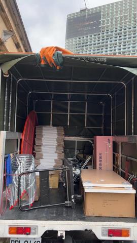 大叔阿漢貨運行 - 活動物品進場，板橋➡️華山藝文中心