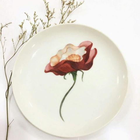 慕蘭Rann - 餐具插畫設計