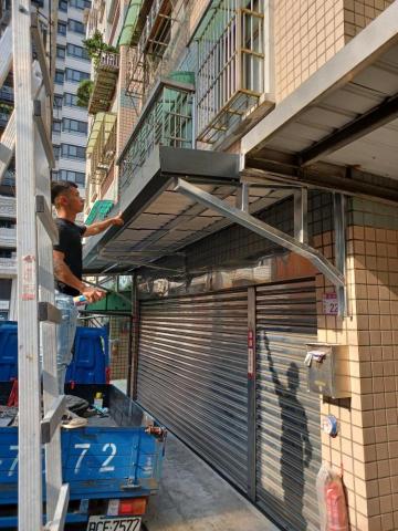 （桃園）毅宏鋼鋁 - 造型雨遮