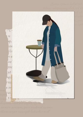 黃鈺晴 - 文青風格插畫