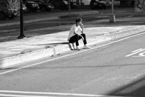 阿默 - 黑白人像