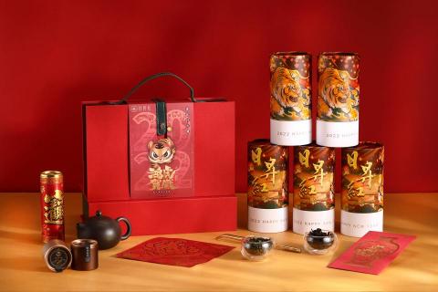 shenny個人工作室 - 茶禮盒設計-2022春節款