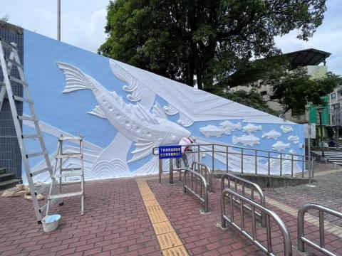 楓格油漆工程有限公司 - 户外藝術裝置防水漆施作