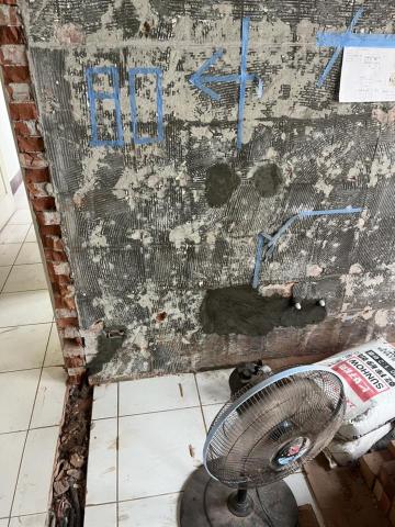 翔賀水電企業社 - 廚房水龍頭管路位移