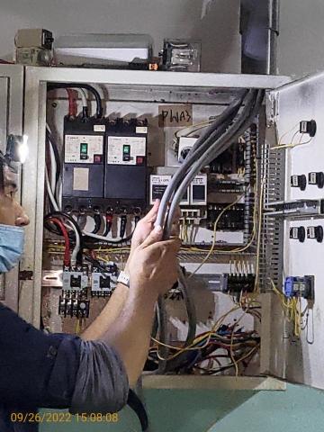 禾竣工程 - 揚水控盤線路更新 禾竣工程 - 揚水控盤線路更新