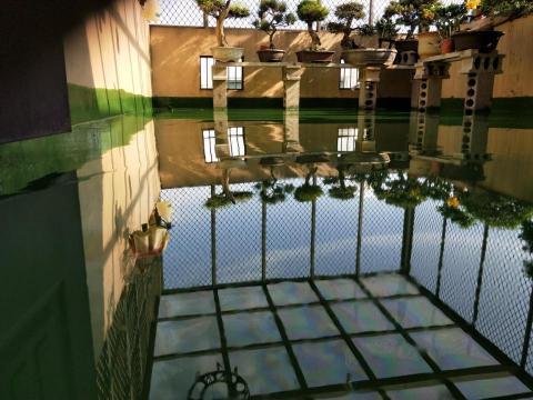 專業漆匠 - pu防水施工中