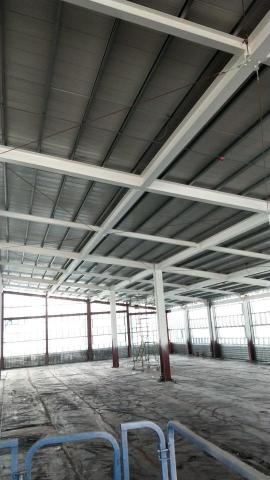 專業漆匠 - 防火漆施工中