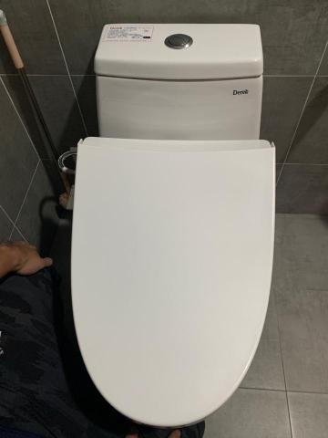 立成綜合水電空調 - 安裝免插電水壓式免治馬桶