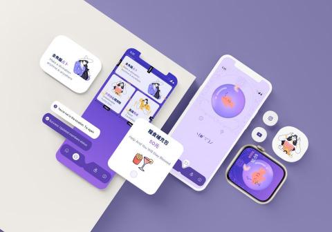 Kidult  Hsieh - 占卜星座APP | 界面設計