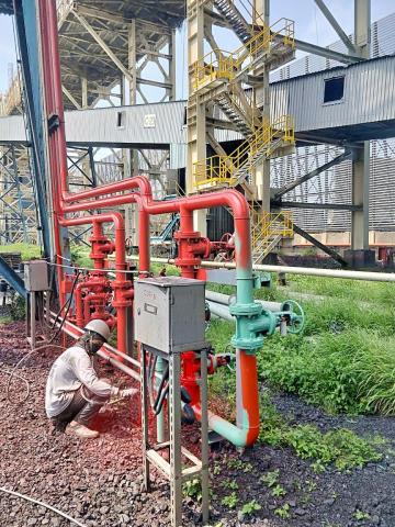 專業漆匠 - 消防管路除鏽油漆