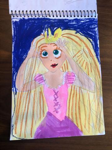 周雨潔 - 幼兒複合媒材塗鴉