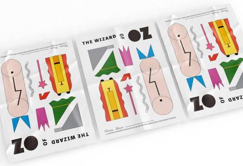 飄白 | PiaoBai - 【平面】海報設計(綠野仙蹤海報個人設計)