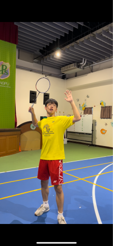 施尚丞 - 位於龍埔國小教學中