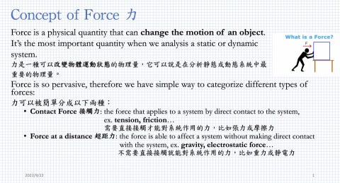 陳昱銘 - 講義內容