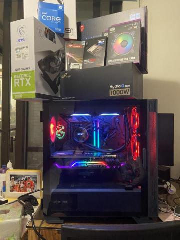 陳威宇 - 12600K+3080水冷電競電腦組裝