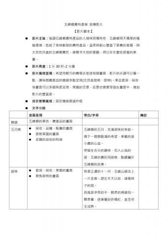 Elaine - 影片腳本及旁白撰寫1