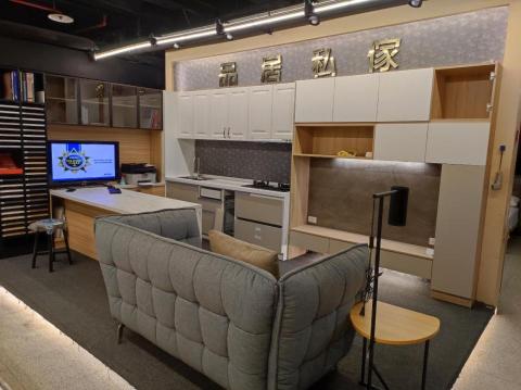 系統櫃訂製兼職家俱組裝 - 系統櫃展示