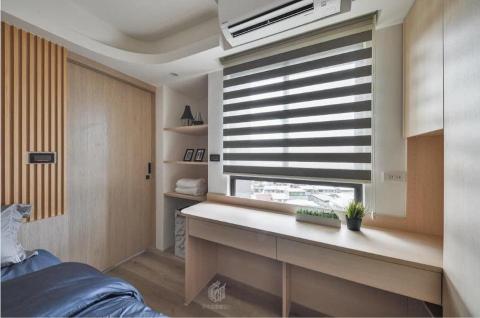 曹志偉 - 飯店風住宅臥室一角