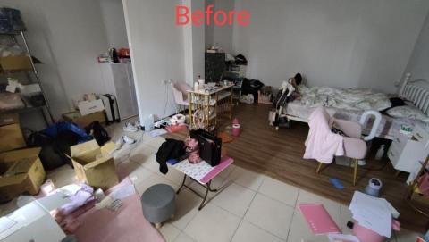 居家整理收納師 淑玲 - 大主臥整理前