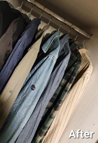 心.整理▪︎Fiona▪︎ - 提倡衣服&lsquo;&lsquo;能掛就不摺&rsquo;&rsquo;，不但能讓衣物一目了然，也能節省日後整理的時間。