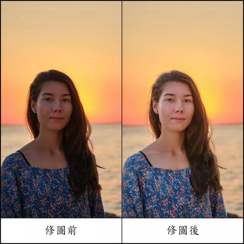 小高 - 背光修圖調整