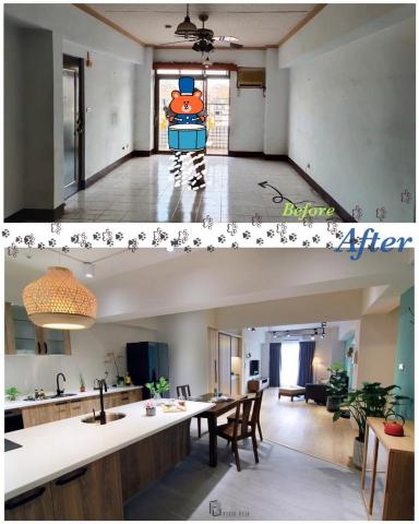 傅誠室內裝修設計 - 大樓-混搭風(翻修前與翻修後) 傅誠室內裝修設計 - 大樓-混搭風(翻修前與翻修後)