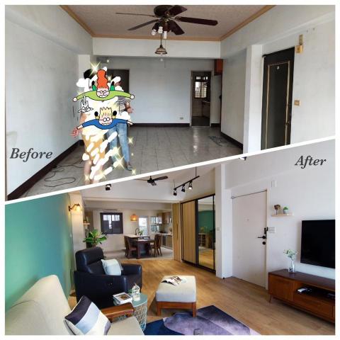 傅誠室內裝修設計 - 大樓-混搭風(翻修前與翻修後) 傅誠室內裝修設計 - 大樓-混搭風(翻修前與翻修後)