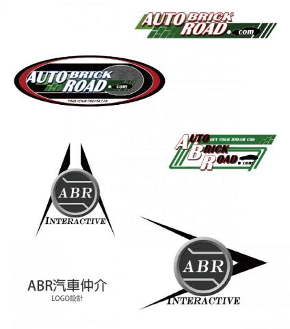 浣熊與波 - ABR汽車仲介-Logo設計 浣熊與波 - ABR汽車仲介-Logo設計