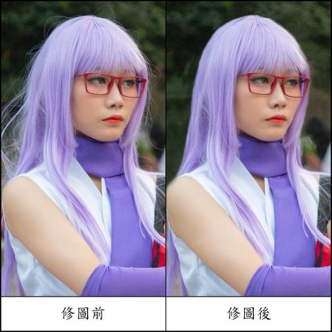 小高 - 亂髮修圖