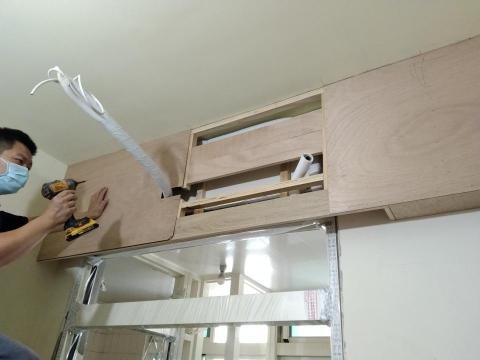 景開電器有限公司 - 配合木工裝潢，安裝室內機
