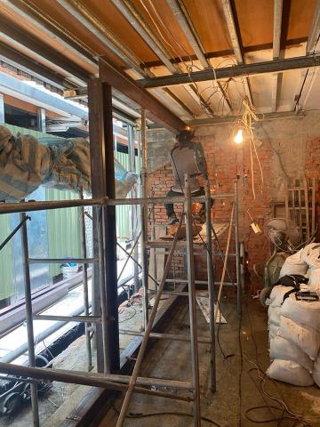 明順修繕工程有限公司 - 污水退縮鋼構支撐