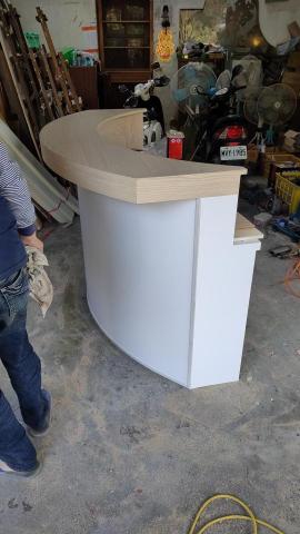 豪室美設計工程行 - 造型櫃檯設計施作 客戶需求 